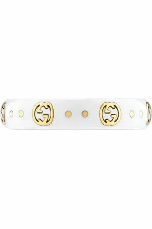Gucci Interlocking G Icon ring i 18K gult guld