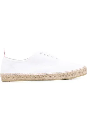 Thom Browne Heritage låga sneakers med jute