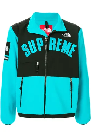 Supreme Jacka med dragkedja och logotyp