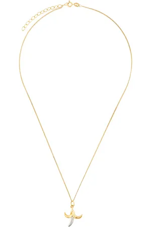 TRUE ROCKS Halsband med litet bananhänge