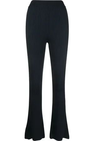 Stella McCartney Ribbade utsvängda byxor