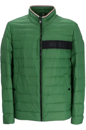 HUGO BOSS Puffjacka med logotypband