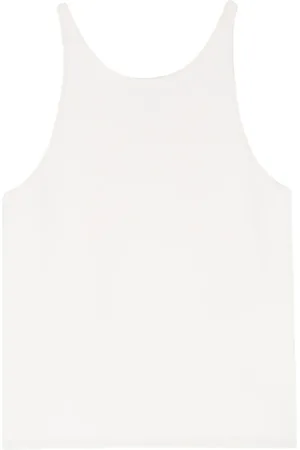Max Mara Stickat linne med rundad ringning