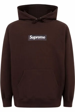 Supreme Hoodie med logotyp