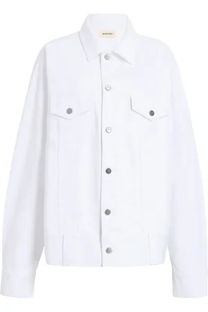 Khaite Rizzo jeansjacka med panel