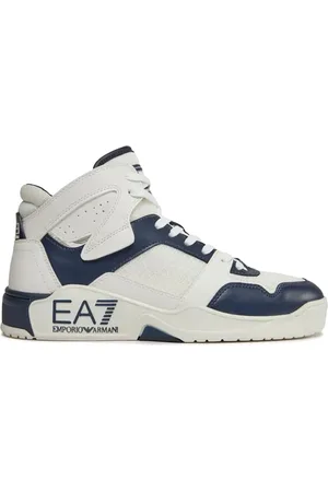 EA7 Höga sneakers med logotypdetalj