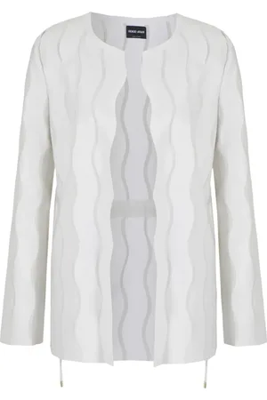 Giorgio Armani Jacka med rundad hals