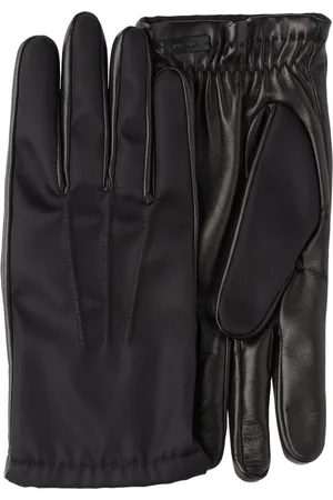 Prada Läderloafers med logotyp