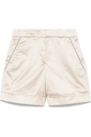 PESERICO SIGN Shorts i satin
