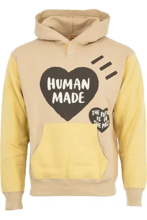HUMAN MADE Hoodie med logotyp