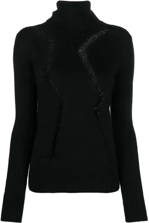 Saint Laurent Tröja med rullkrage