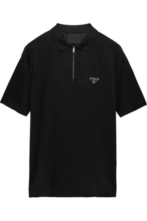 Prada Pikétröja med logotyp