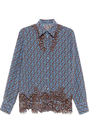 ERMANNO SCERVINO Blommig skjorta