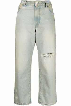 The Attico Vida jeans med sliten effekt