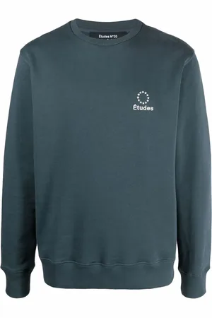 Etudes Sweatshirt med logotyp