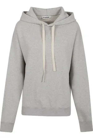Jil Sander Hoodie med dragsko