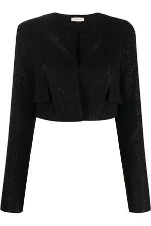 The Mannei Terras kort blazer med paljetter