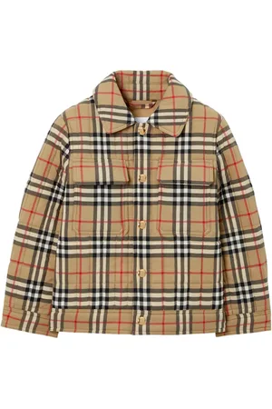 Burberry Vintagerutig quiltad jacka