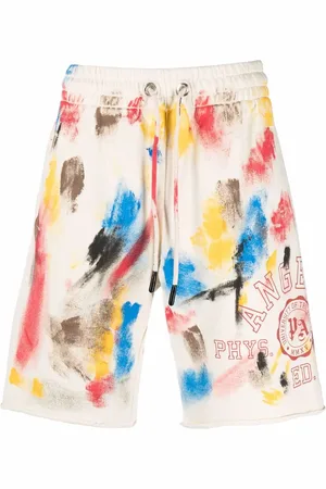 Palm Angels College träningsshorts med färgeffekt