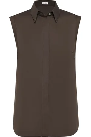 Brunello Cucinelli Skjorta med monili