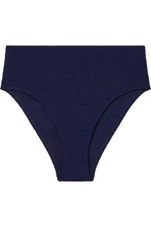 Tory Burch Bikinitrosor med smockad hög midja