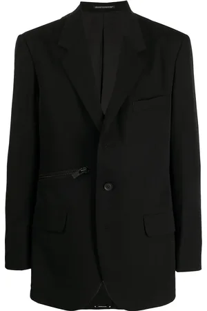 YOHJI YAMAMOTO Blazer med dragkedja