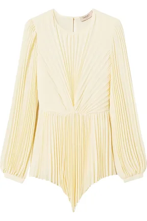 Twin-Set Plisserad blus