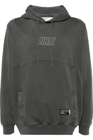 Izzue Hoodie med broderad logotyp