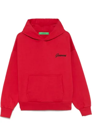 Garment Workshop Hoodie med broderad logotyp