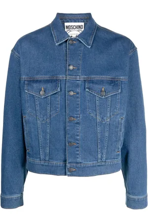 Moschino Jeansjacka med broderad logotyp