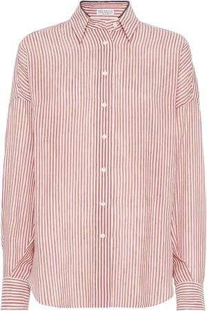 Brunello Cucinelli Skjorta i organza