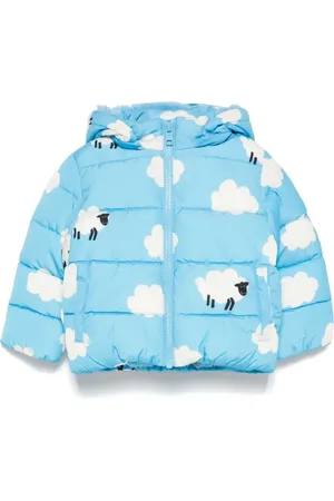 Stella McCartney Puffjacka med fårmönster