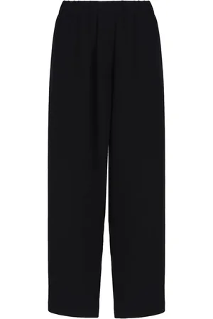 Giorgio Armani Raka byxor med resårlinning