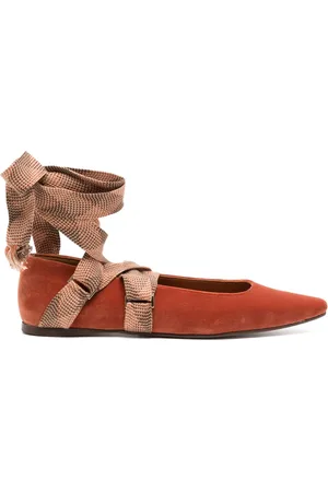ULLA JOHNSON Arlo ballerinaskor i sammet