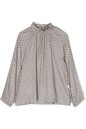 Il gufo Blus med volangkrage