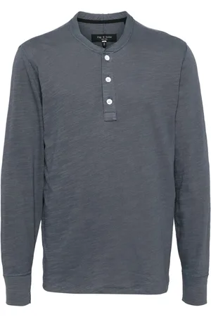 RAG&BONE Classic Flame Henley pikétröja