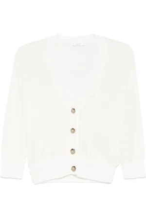 PESERICO SIGN Kabelstickad cardigan