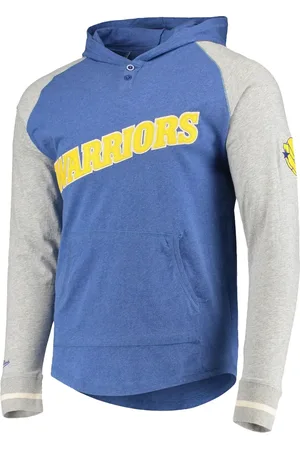 Mitchell & Ness NBA Golden State Warriors Slugfest Blue/Grey hoodie