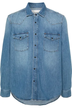 Frame Jeansskjorta i westernstil