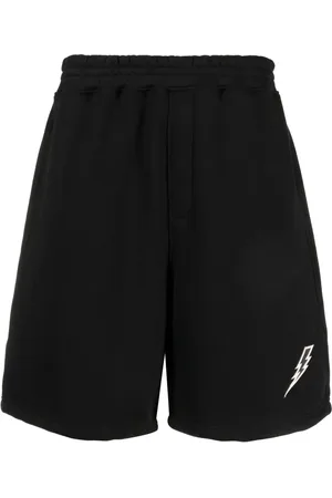 Neil Barrett Träningsshorts med brodyr