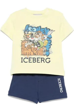Iceberg X Looney Tunes shorts med serietryck