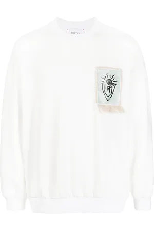 Ports V Sweatshirt med rundad hals