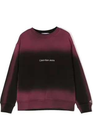 Calvin Klein Batikmönstrad sweatshirt