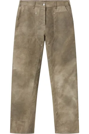 Stella McCartney Byxor med tvättad effekt