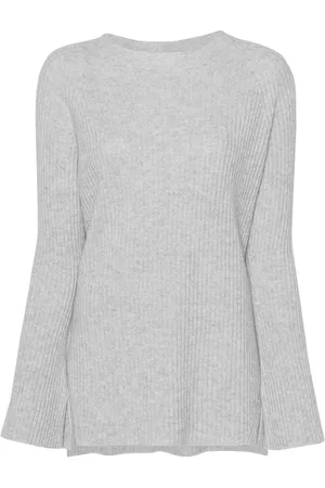 Twin-Set Ribbstickad tröja i lurex