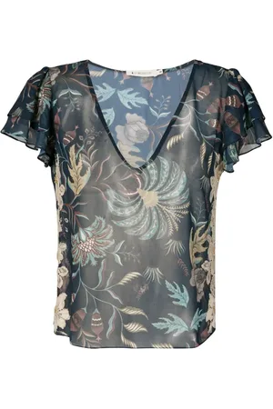 Lethicia Bronstein Blommig blus