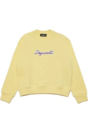 Dsquared2 Hoodie med logotypapplikation