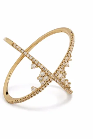 DJULA Fairy Tale X diamantring i 18K gult guld