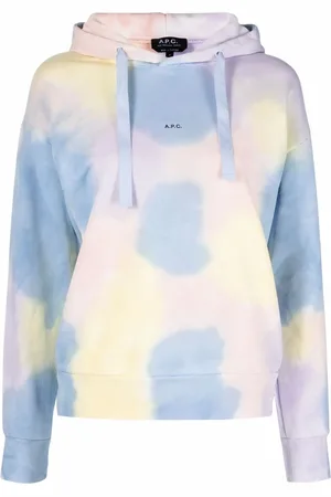 A.P.C. Jeanne batikfärgad hoodie