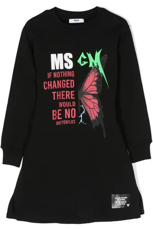 Msgm Klänning med logotyp